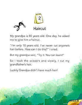 Haircut绘本故事第2页