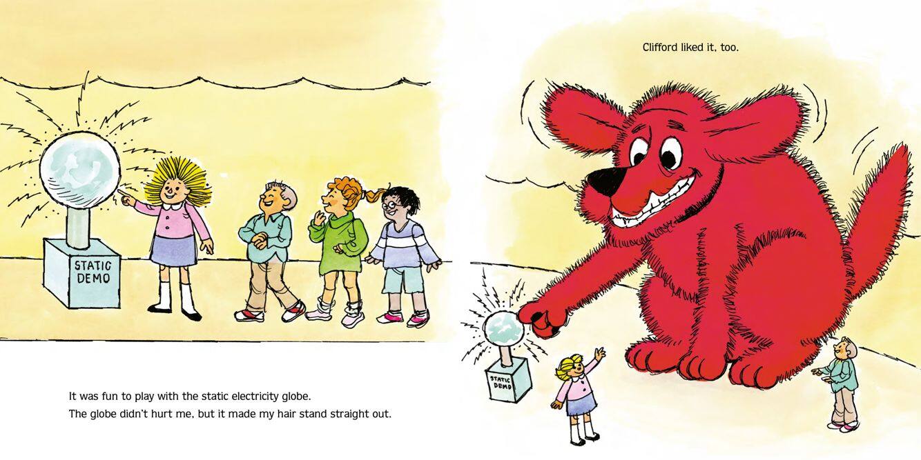 Clifford's Class Trip绘本故事第5页