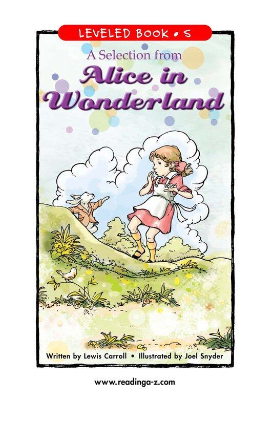 A Selection From Alice in Wonderland绘本故事第2页
