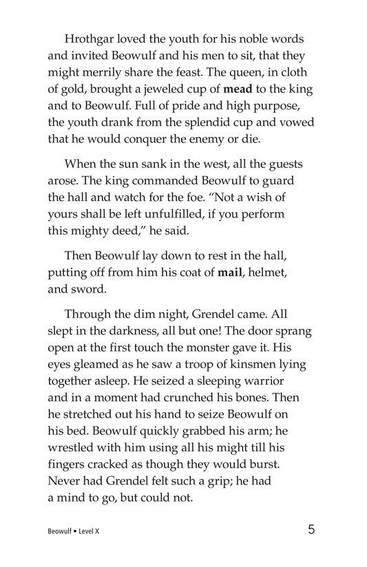 Beowulf绘本故事第5页