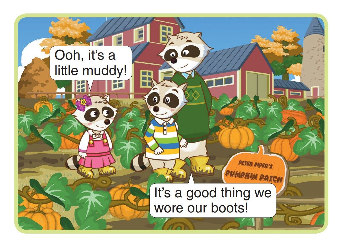 The Perfect Pumpkin绘本故事第3页