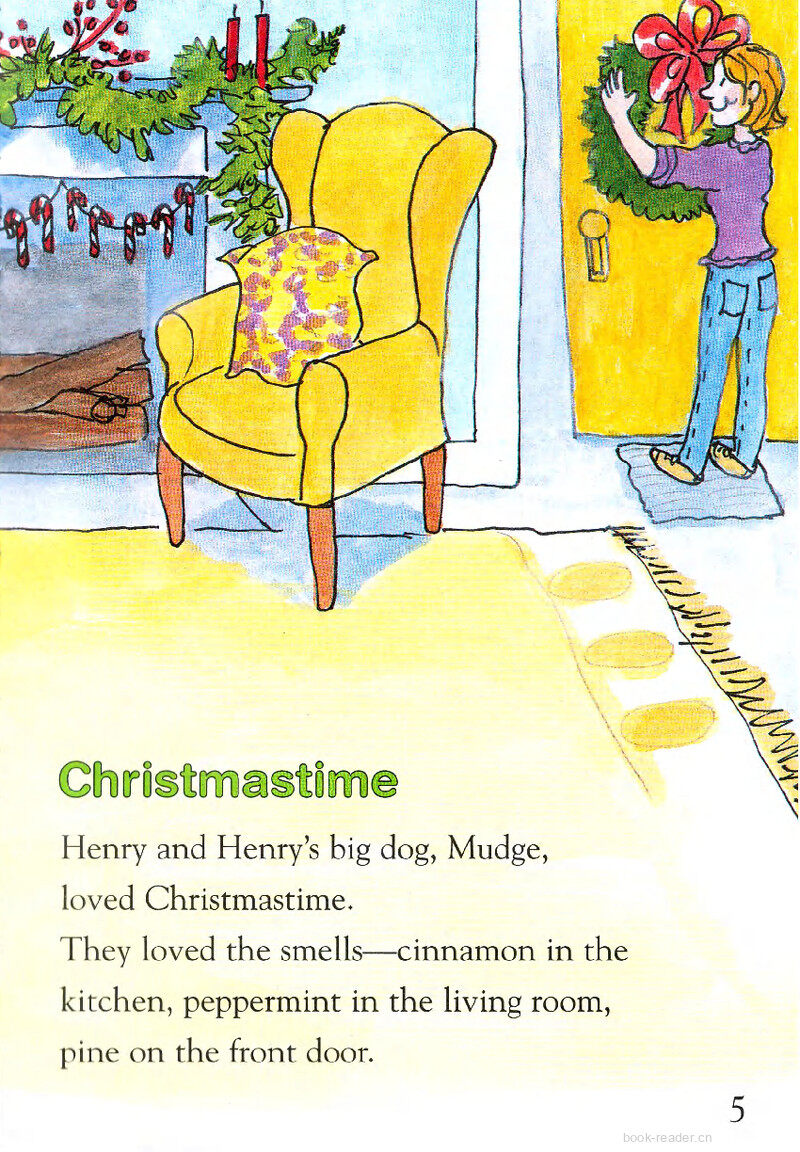 Henry and Mudge and a Very Merry Christmas绘本故事第3页