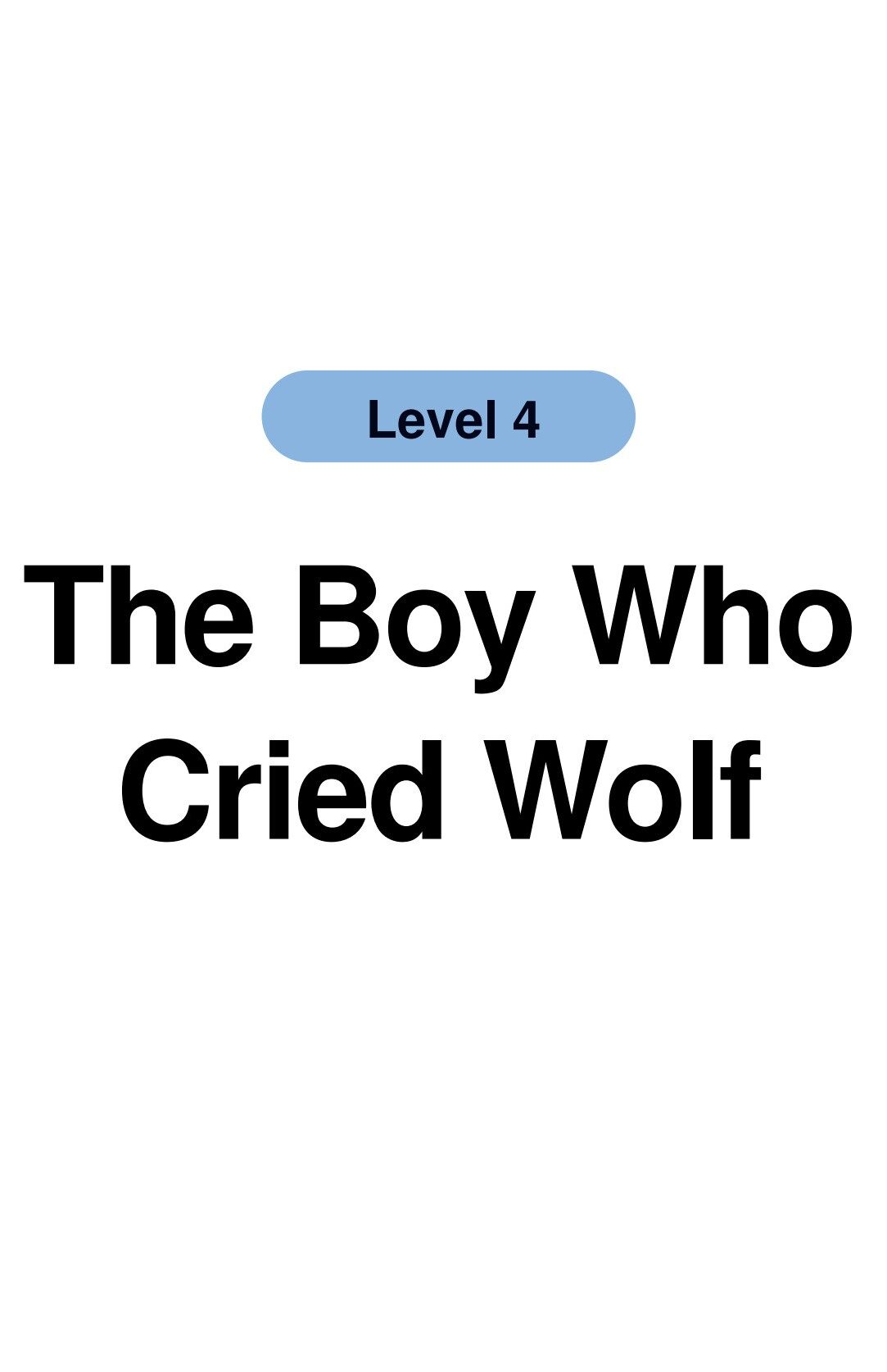 The Boy Who Cried Wolf绘本故事第2页