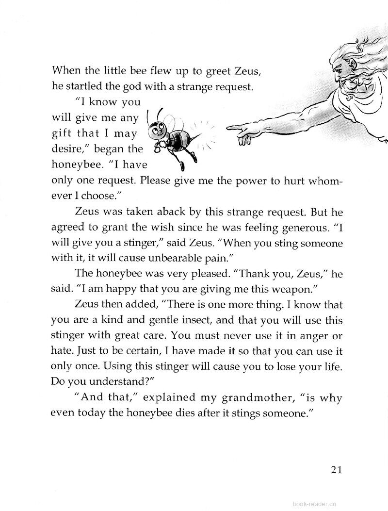 How the Honeybee Got Its Stinger绘本故事第3页