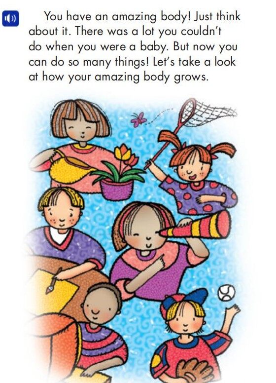 Your Amazing Body!绘本故事第3页