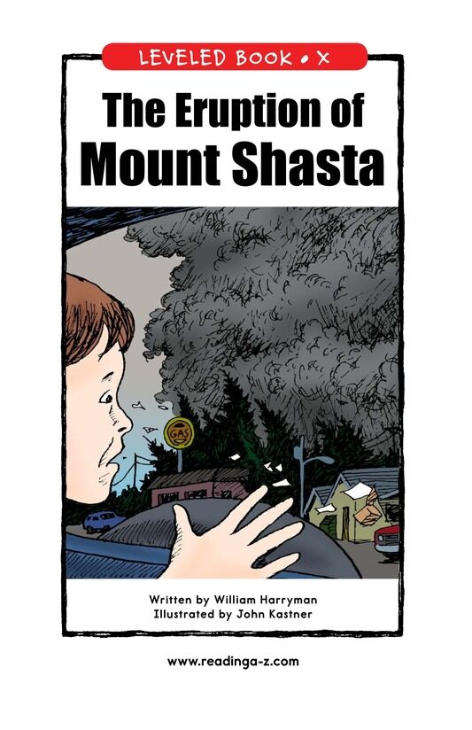 The Eruption of Mount Shasta绘本故事第2页