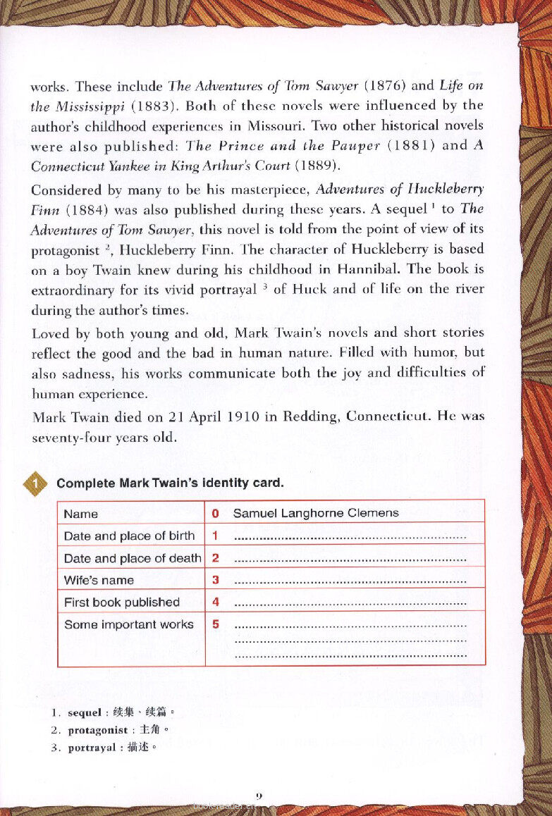 The Adventures of Huckleberry绘本故事第4页