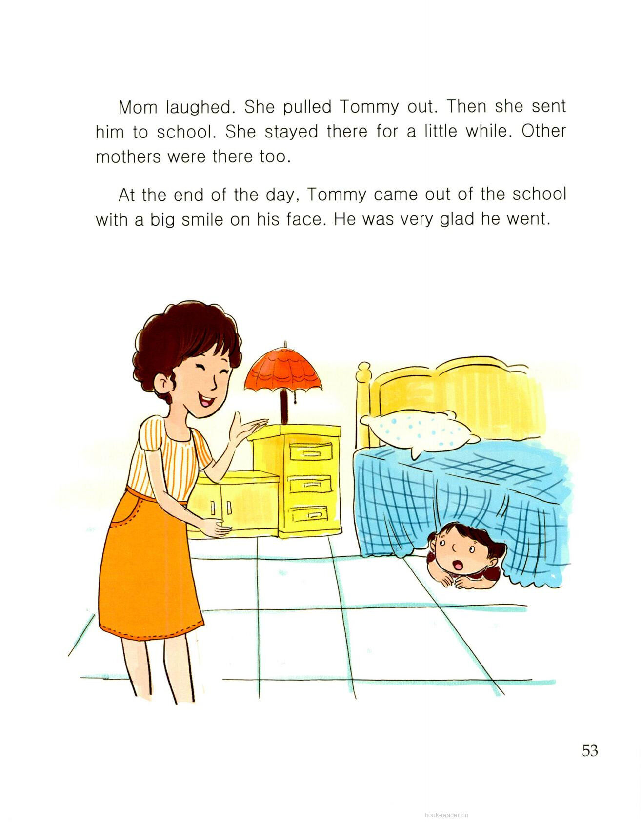 First Day of School绘本故事第3页