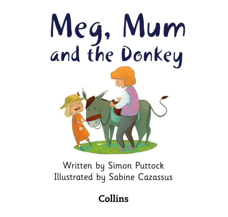 Meg,Mum and the Donkey绘本故事第2页