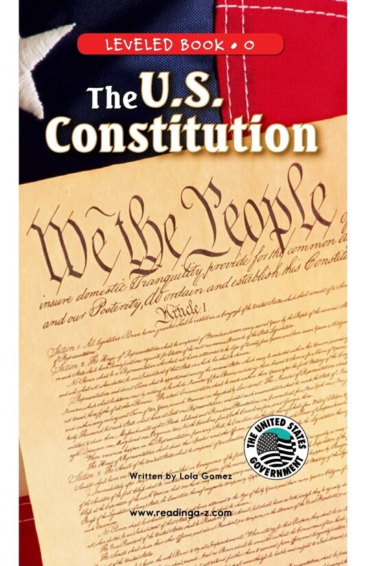 The U.S. Constitution绘本故事第2页