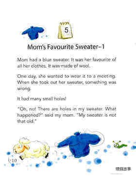 Mom's Favourite Sweater-1绘本故事第2页