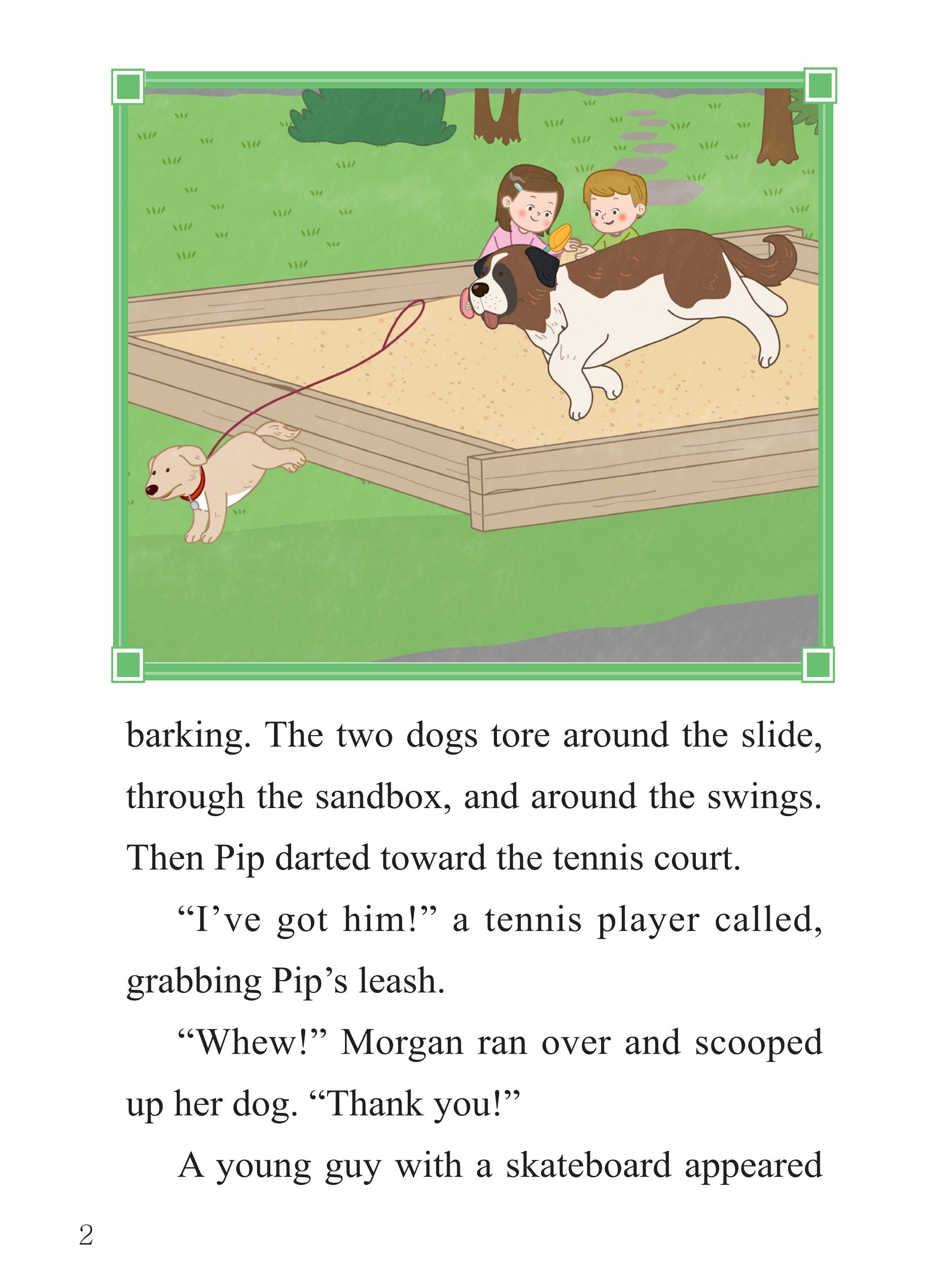 Taking Action绘本故事第3页