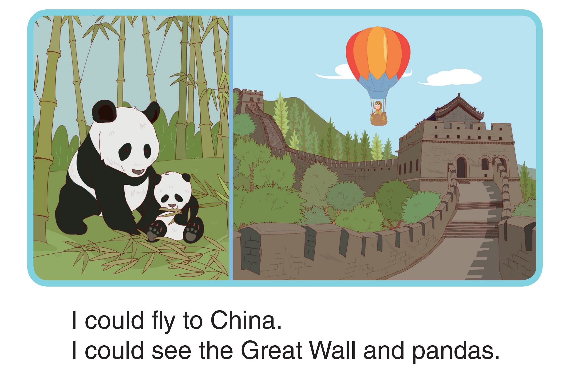 A Hot Air Balloon绘本故事第3页