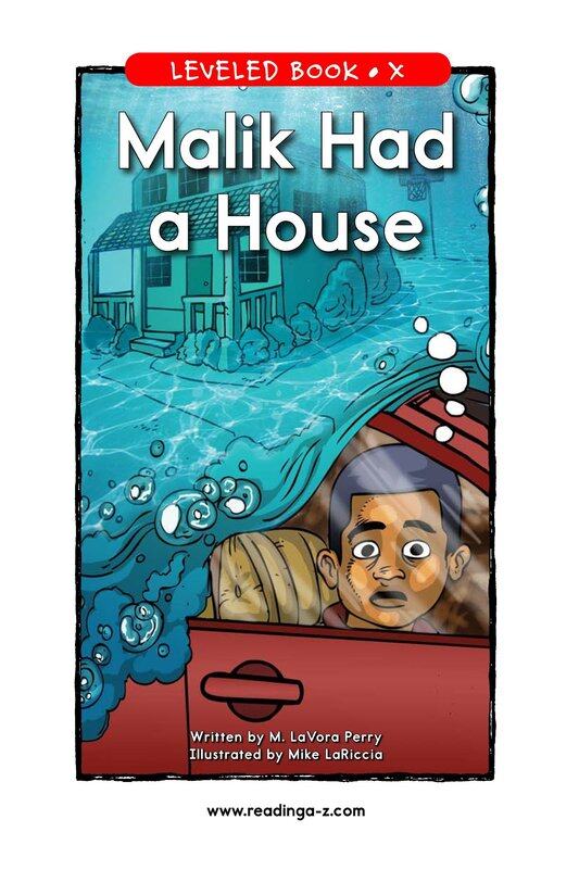 Malik Had a House绘本故事第2页