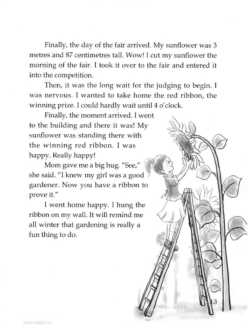 Giant Sunflower绘本故事第3页