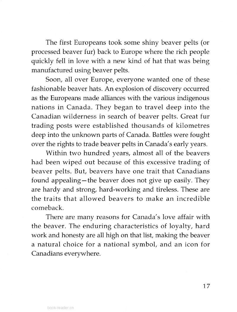 Canada's National Animal Symbol绘本故事第3页