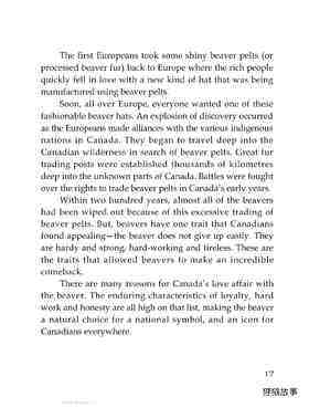 Canada's National Animal Symbol绘本故事第3页