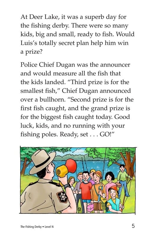 The Fishing Derby绘本故事第5页