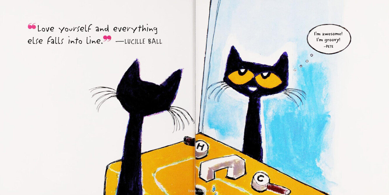 Pete the cat's groovy guide to love绘本故事第5页