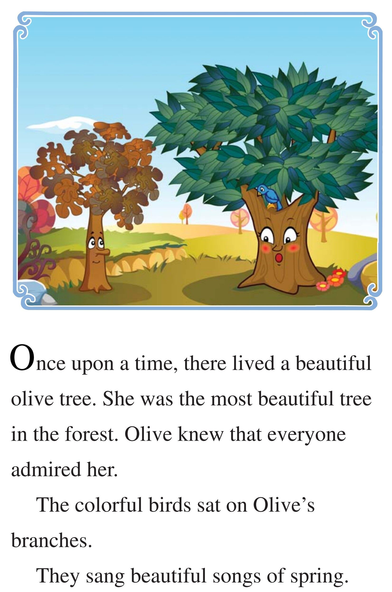 The Olive Tree and the Fig Tree绘本故事第3页
