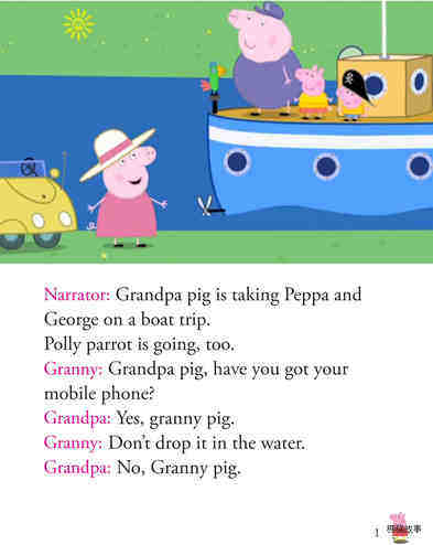 Polly's Boat Trip绘本故事第3页