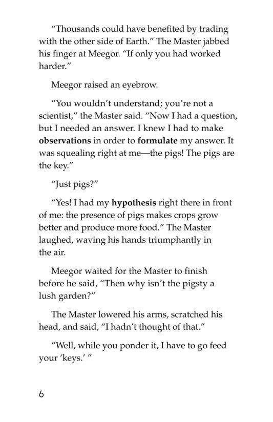 Meegor and the Master绘本故事第5页