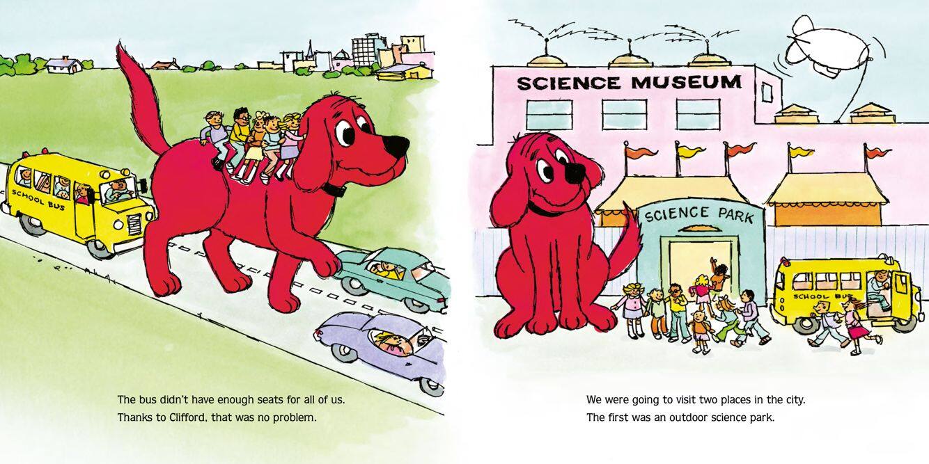 Clifford's Class Trip绘本故事第4页