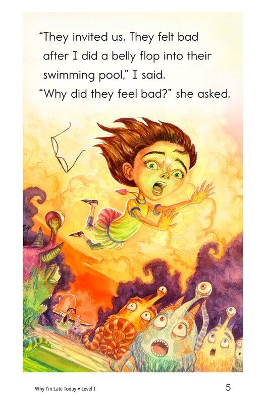 Why I'm Late Today绘本故事第5页