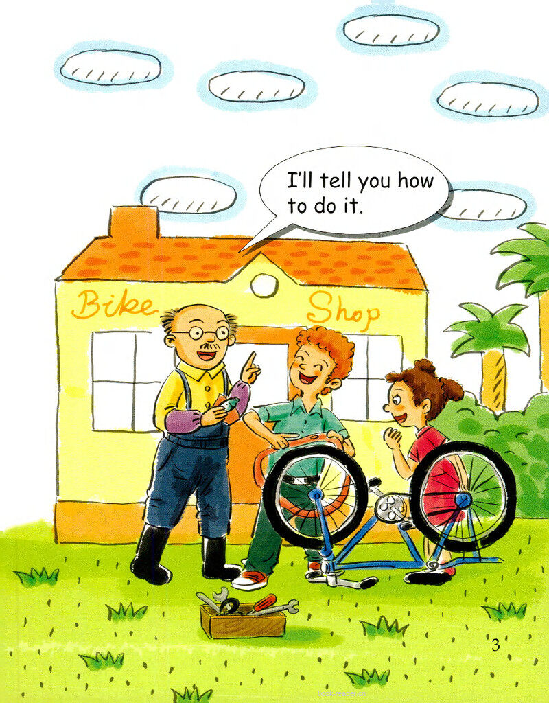 The Bike Shop绘本故事第4页