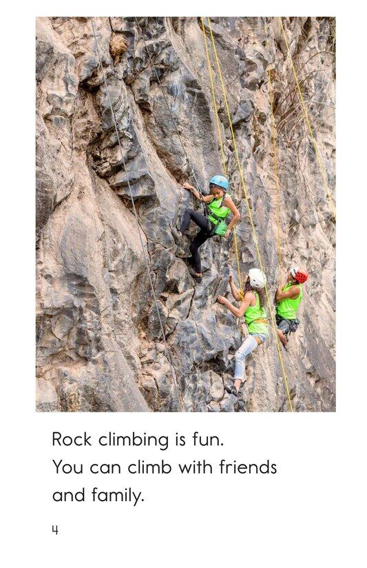 Rock Climbing绘本故事第4页