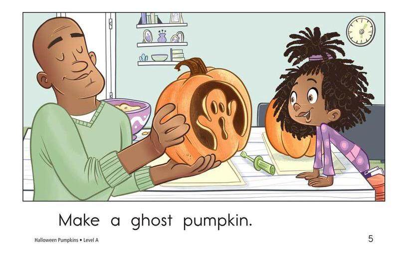 Halloween Pumpkins绘本故事第5页