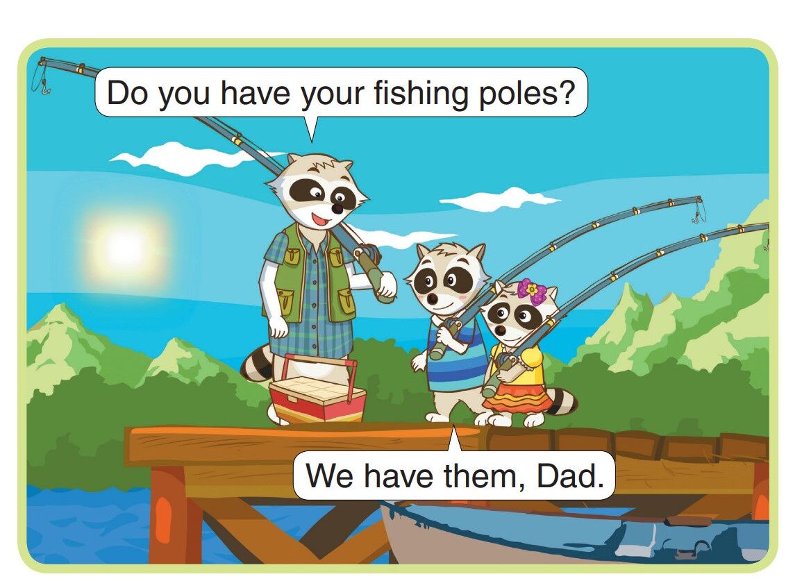 Fishing with Dad绘本故事第3页
