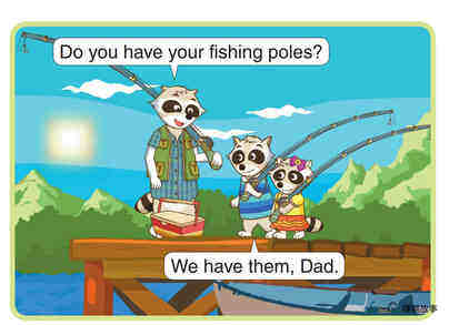 Fishing with Dad绘本故事第3页