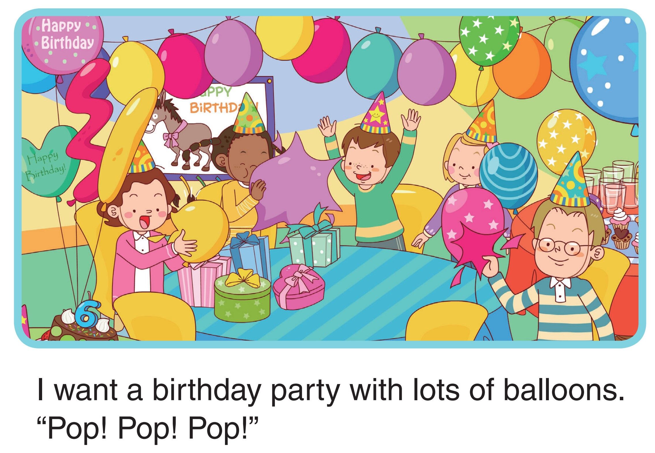 My Sixth Birthday绘本故事第4页