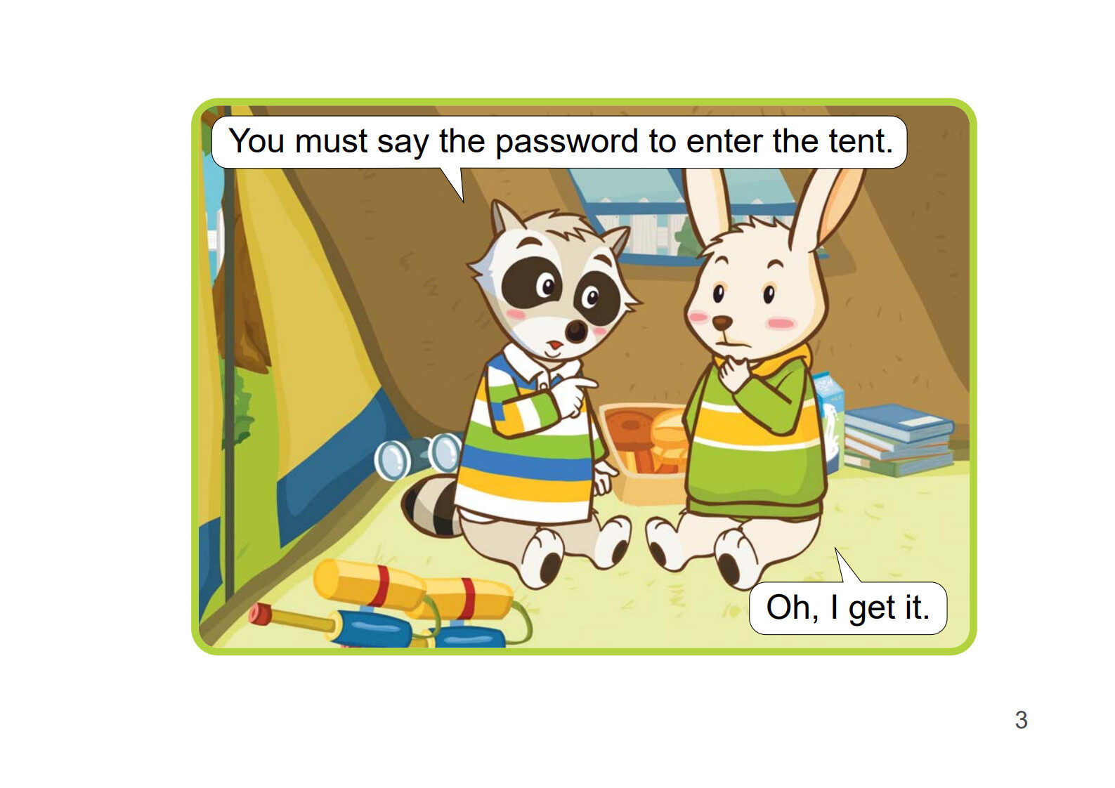 The Secret Password绘本故事第4页