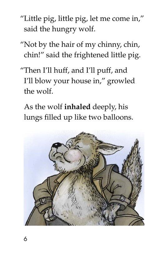 The Three Little Pigs绘本故事第5页