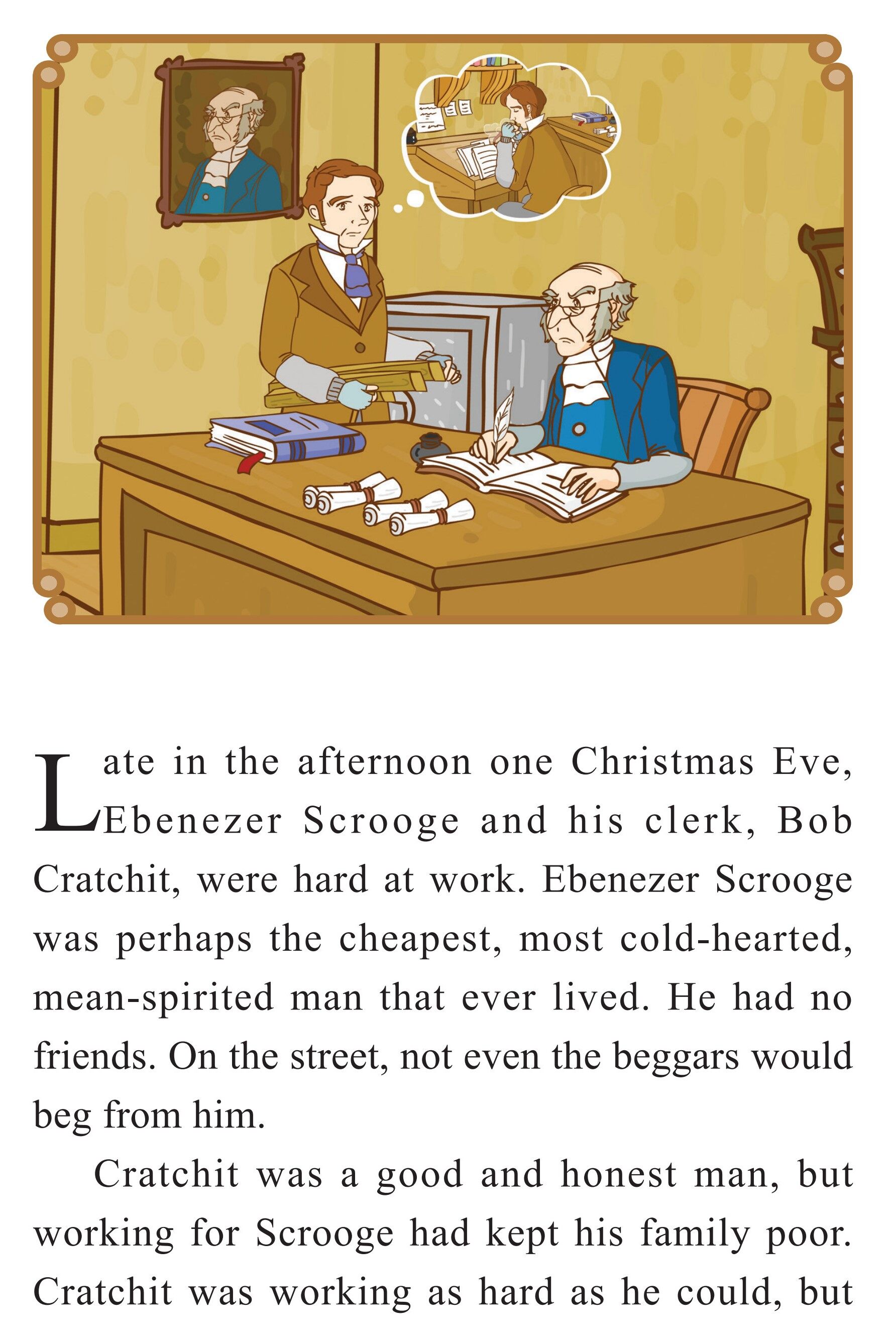 A Christmas Carol 1绘本故事第3页