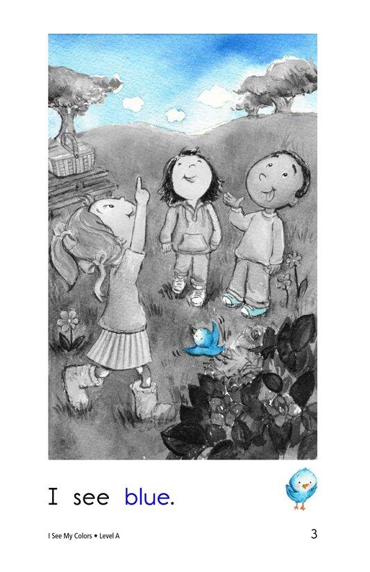 I See My Colors绘本故事第3页