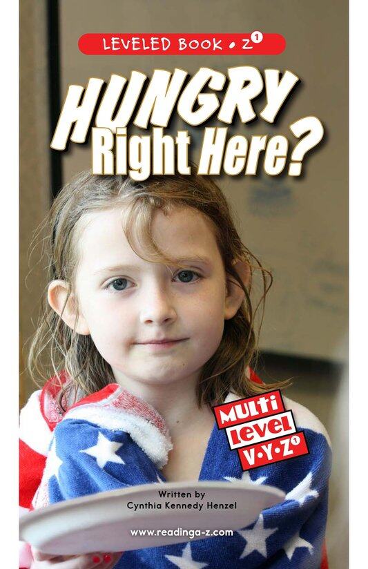 Hungry Right Here绘本故事第2页