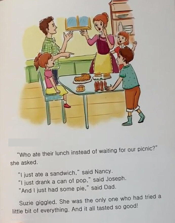 The Family Picnic绘本故事第3页