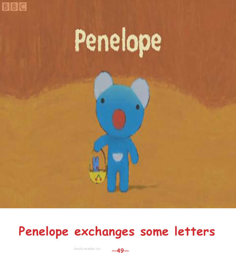 Penelope Exchanges Some Letters绘本故事第2页