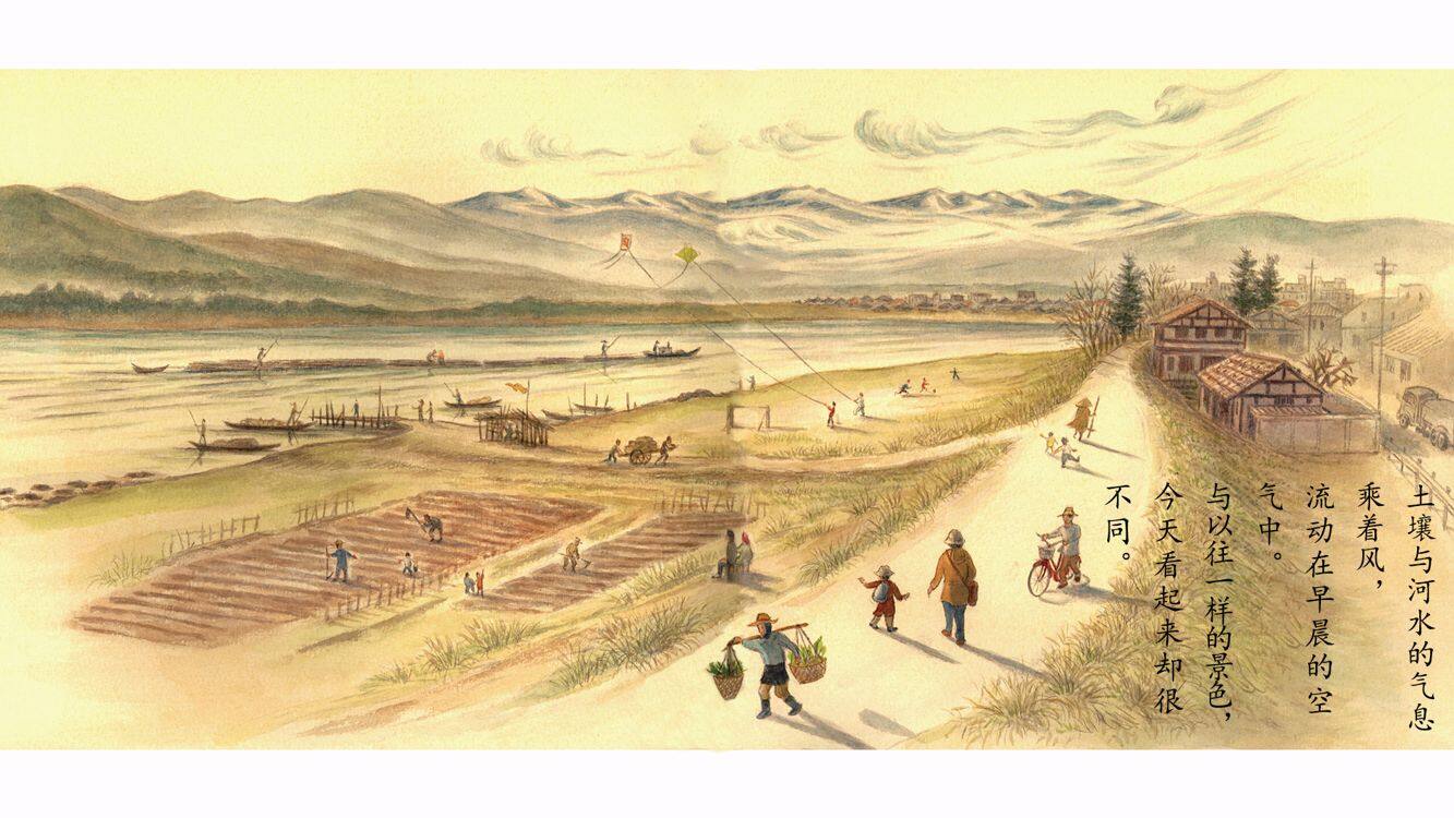 我和爸爸的追风之旅绘本故事第4页