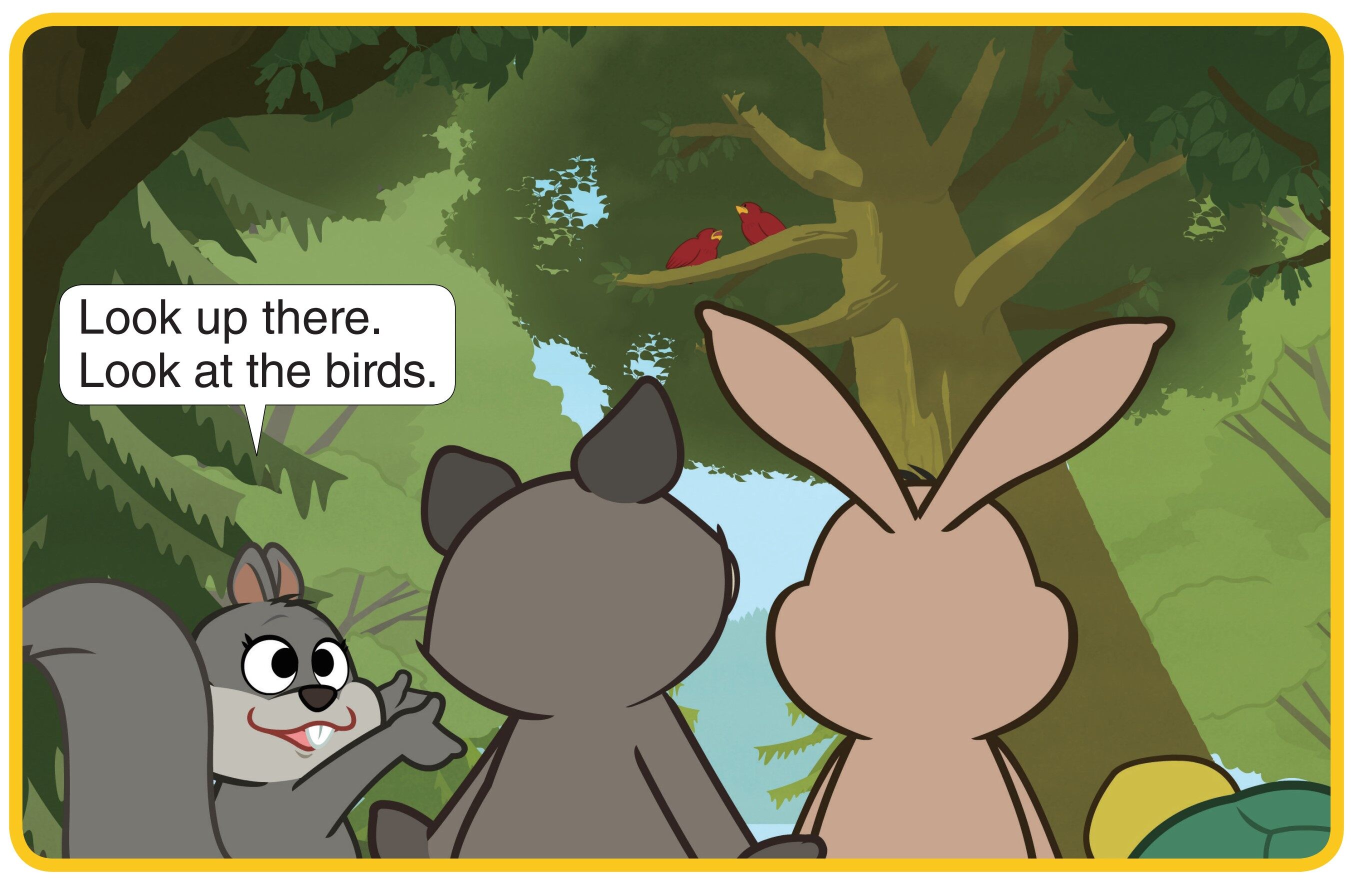 Look!绘本故事第4页