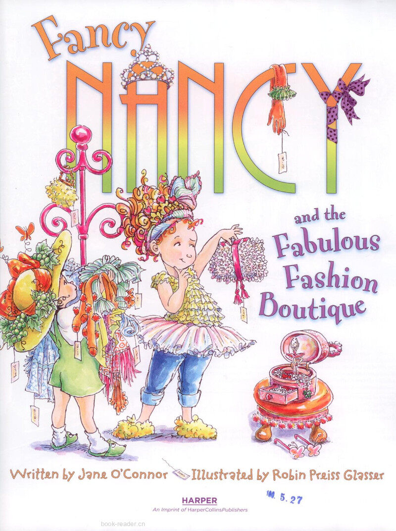 Fancy Nancy and the Fabulous Fashion Boutique绘本故事第2页