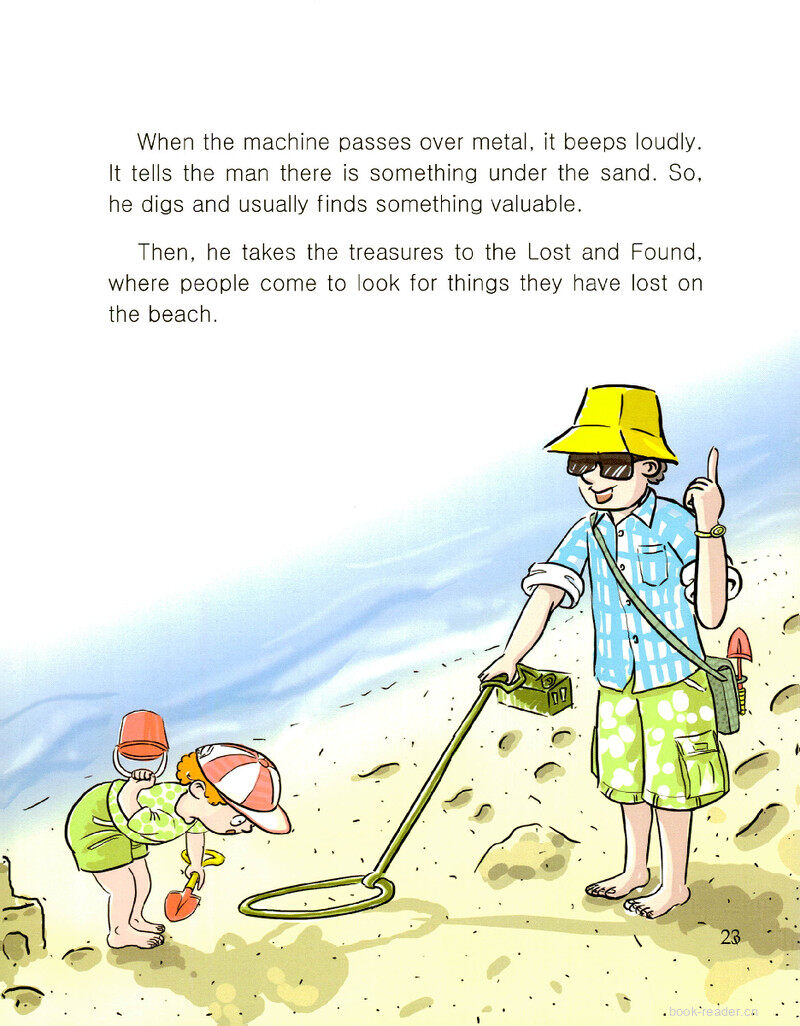 Lost at the Beach绘本故事第3页