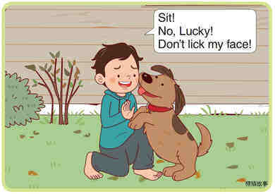 Getting Ready for the Dog Show绘本故事第5页