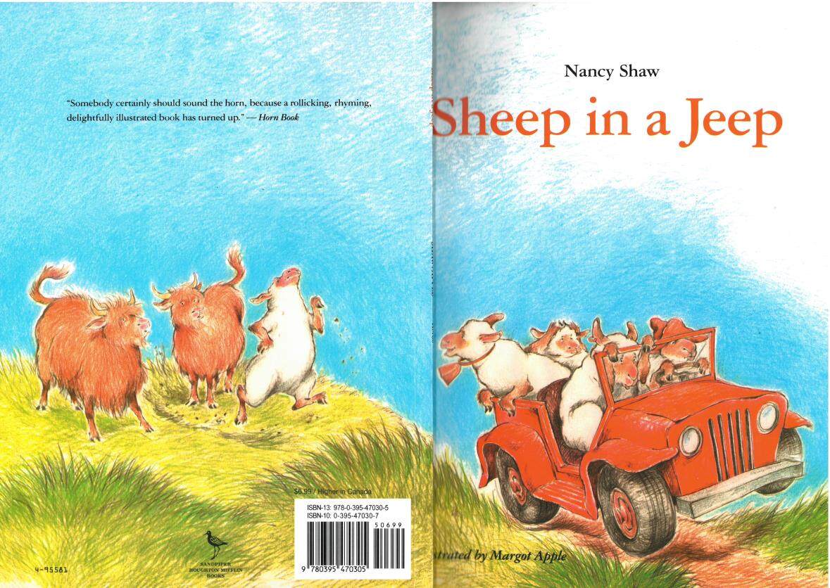 Sheep in a Jeep绘本故事第2页