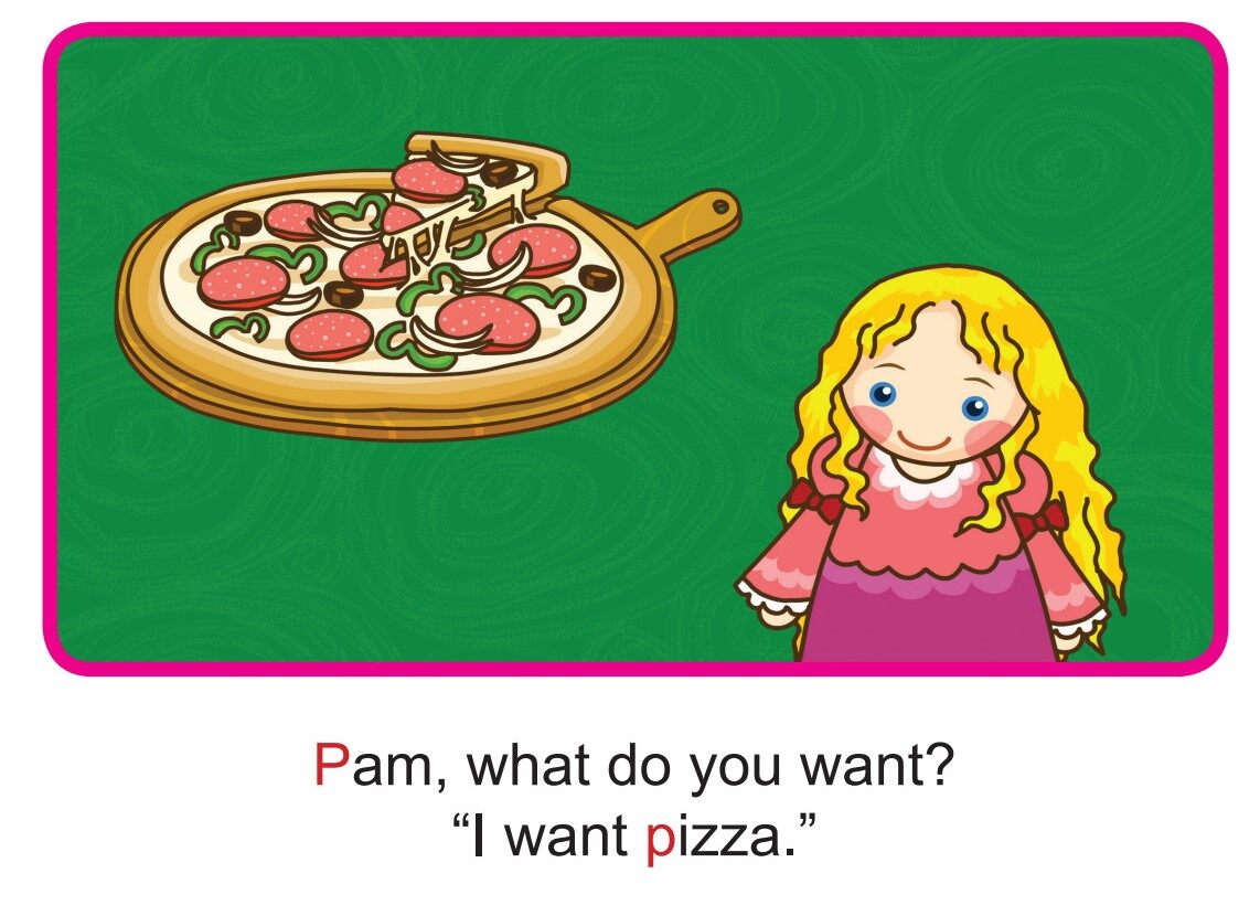 'P' words -  Pam, What Do You Want绘本故事第2页