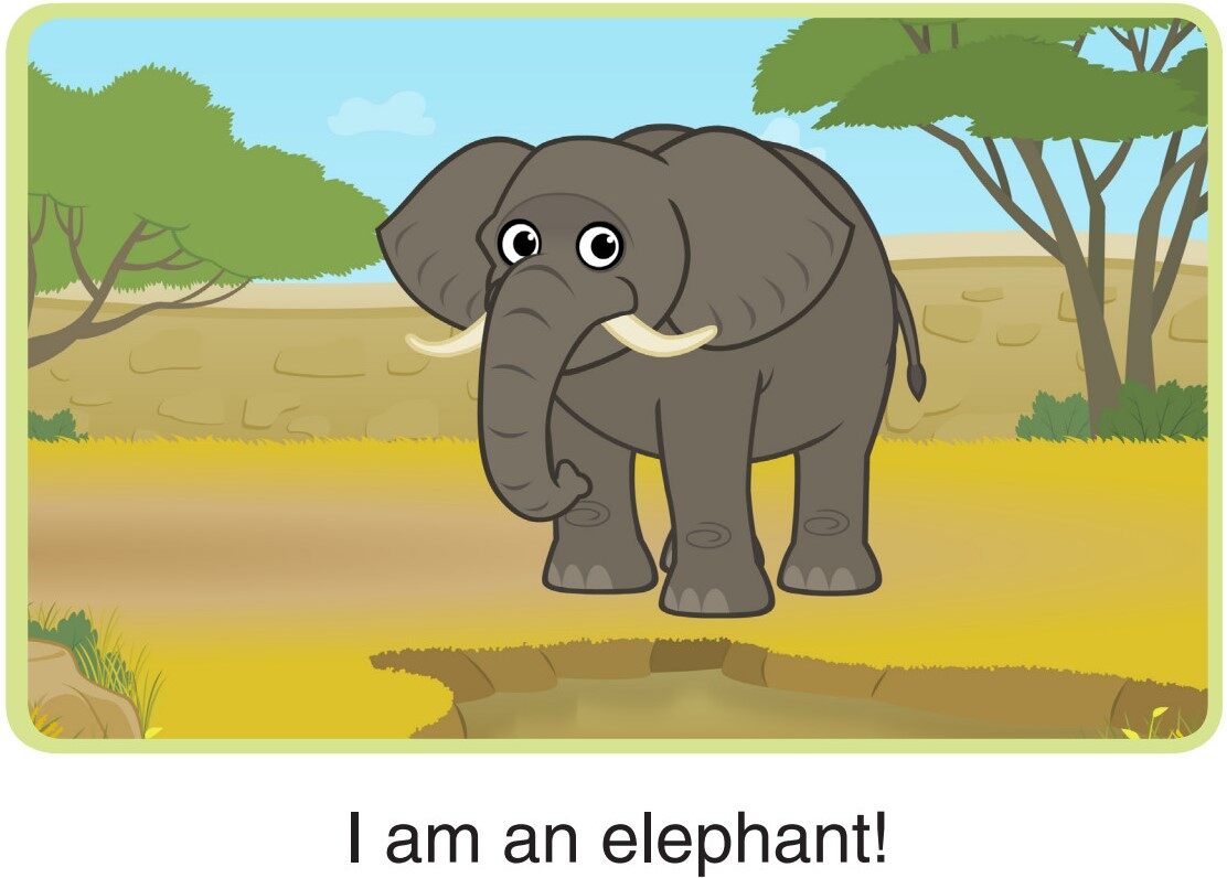 Who Am I?绘本故事第5页