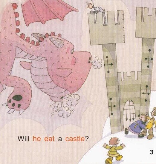 The hungry dragon绘本故事第4页